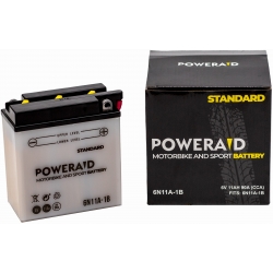 AKUMULATOR POWERAID 6V 11AH/88A 6N11A-1B